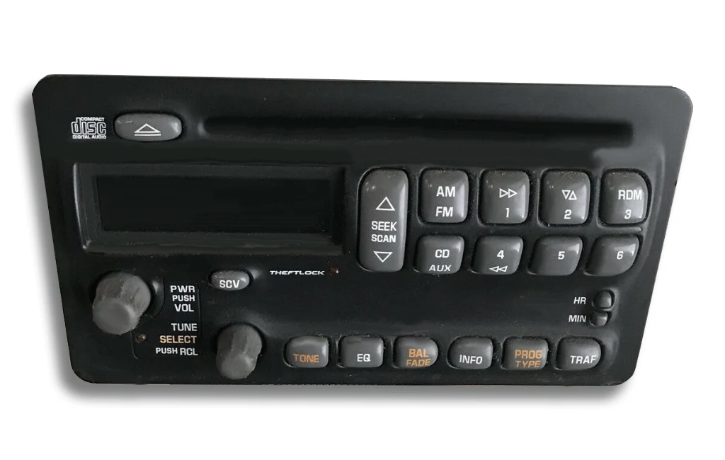 2001 - 2002 Pontiac Aztek AM/FM Radio Replacement