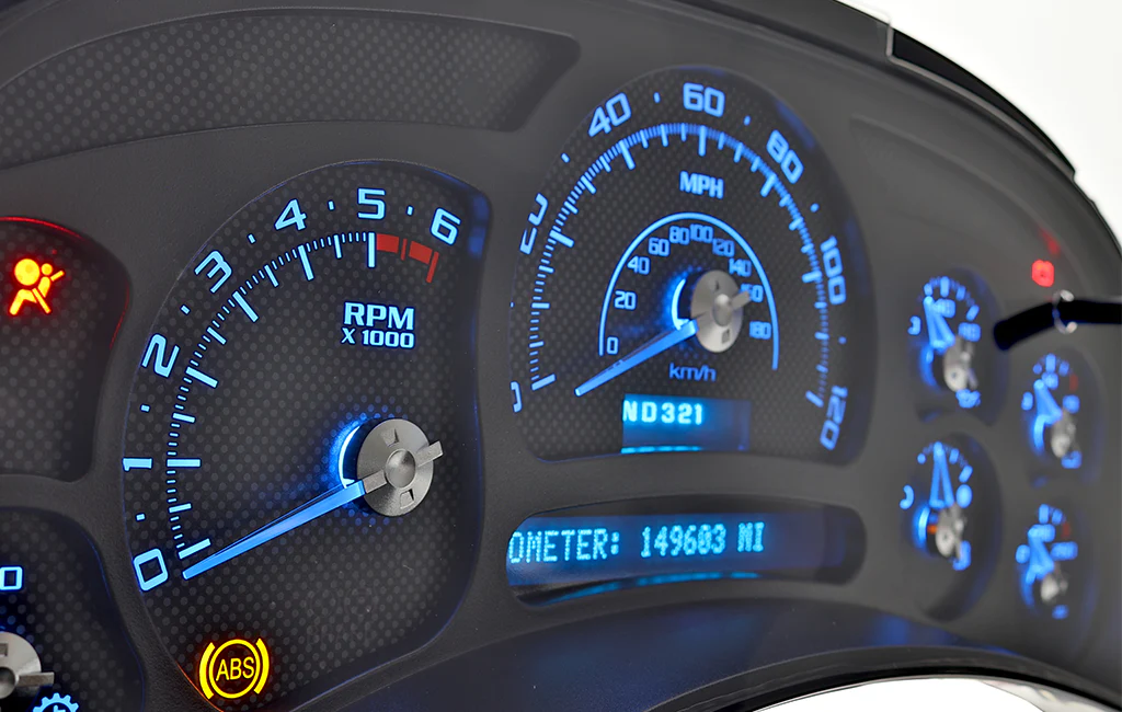 2003 - 2005 Silverado Instrument Cluster Custom