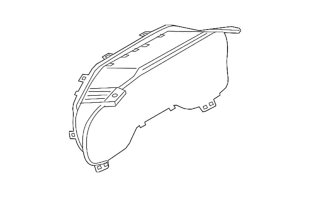 2003 Isuzu Ascender Instrument Cluster Replacement