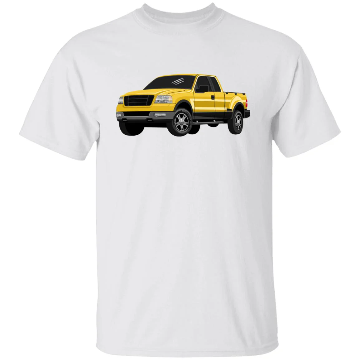 2006 f150 Flareside Yellow Shirt - Image 2