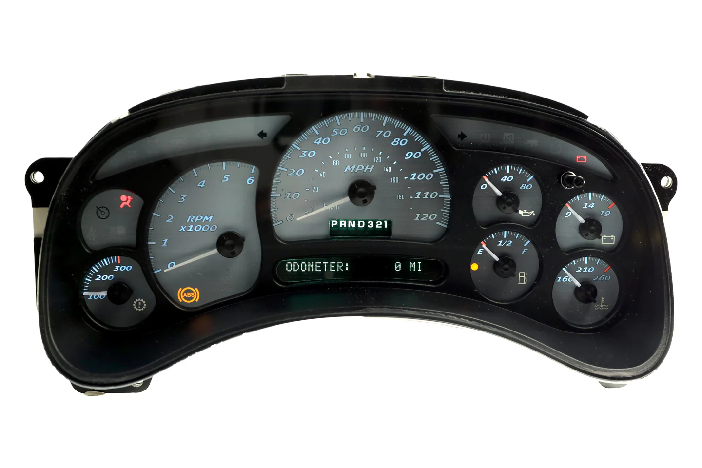 Apex Alloy Custom Instrument Cluster Replacement - 2003-2006 GMC Sierra - Image 2