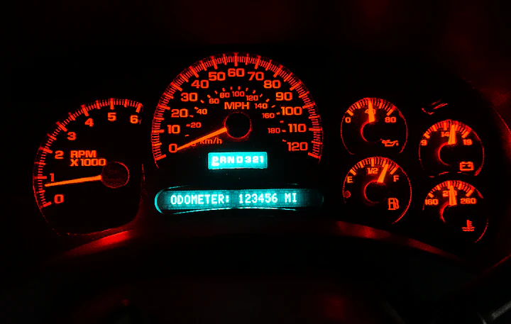 Red LED Lights Instrument Cluster | GM & Chevy 03-06