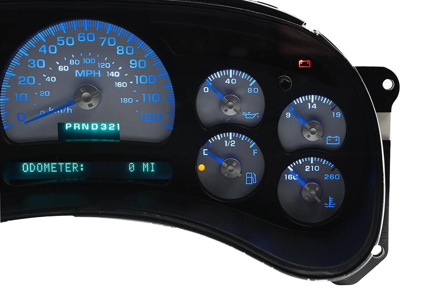 Mako Edition Custom Instrument Cluster Replacement - 2003-2006 Chevy Silverado