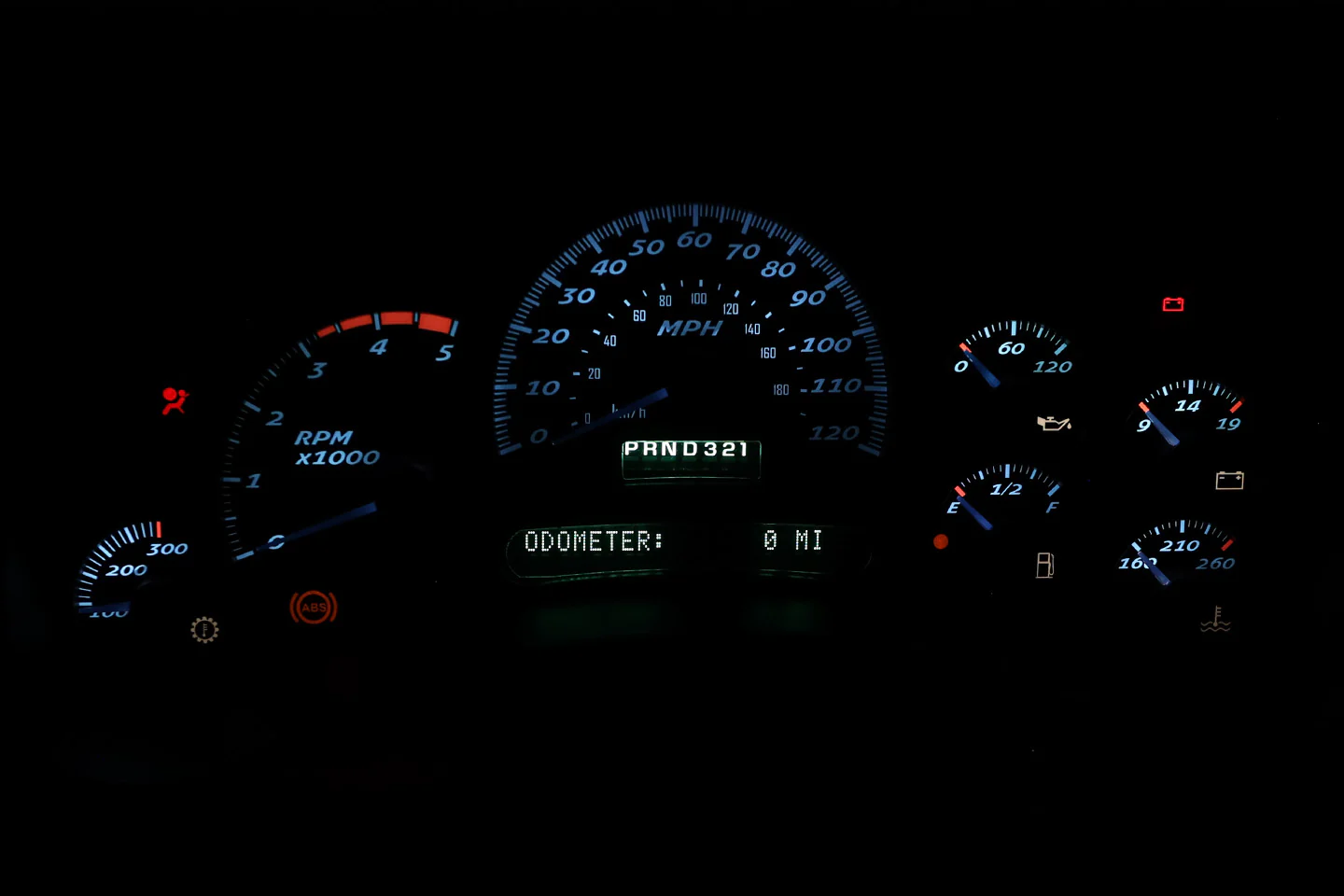 Redline Carbon Custom Instrument Cluster Replacement - 2003-2006 GMC Sierra - Image 3