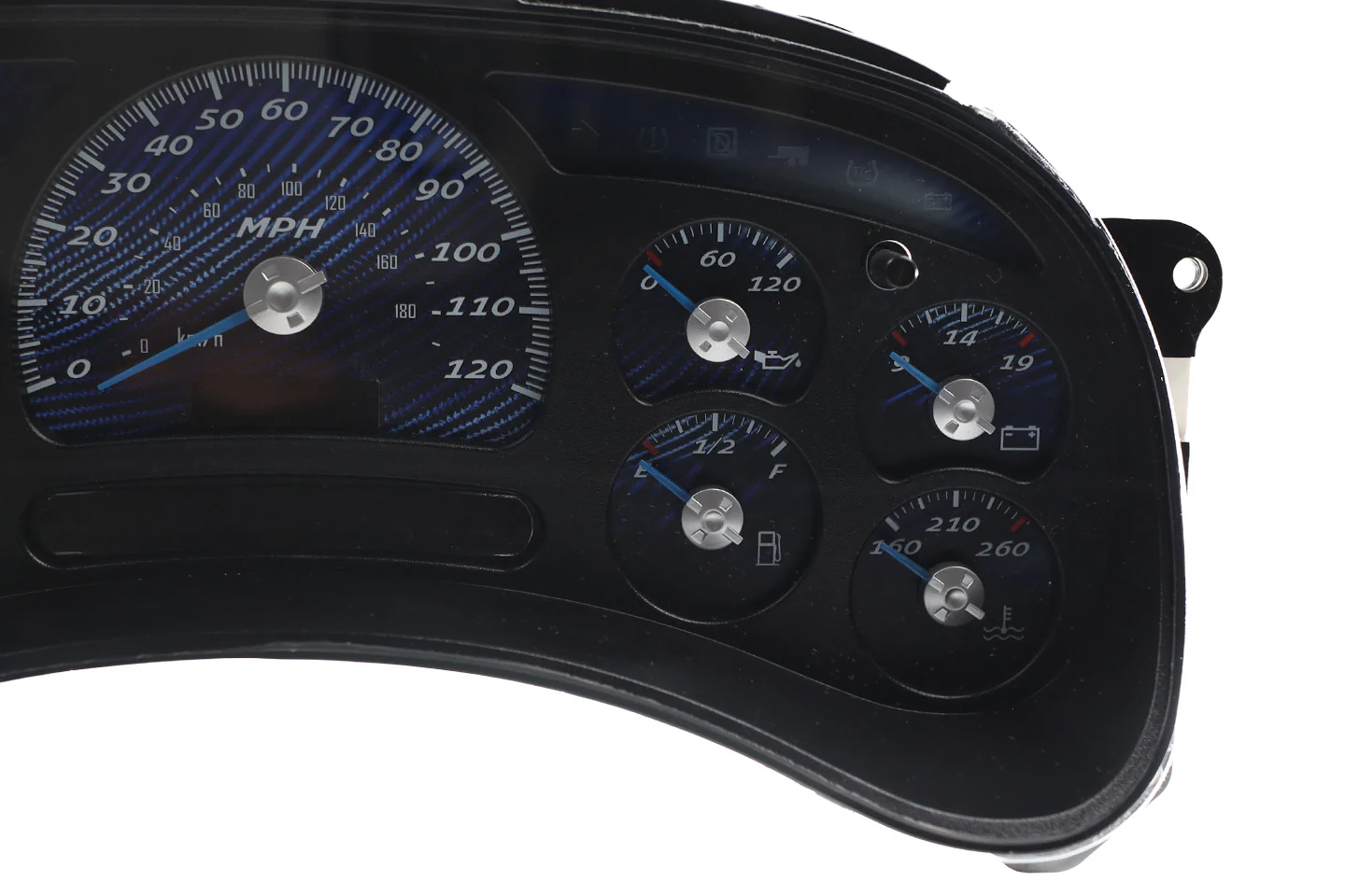 Redline Carbon Custom Instrument Cluster Replacement - 2003-2006 GMC Sierra - Image 4