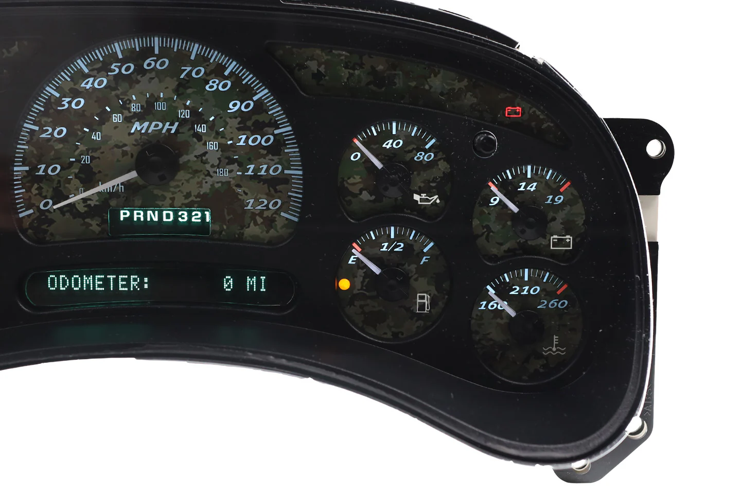 Ridgeline Edition Custom Instrument Cluster Replacement - 2003-2006 Chevy Silverado