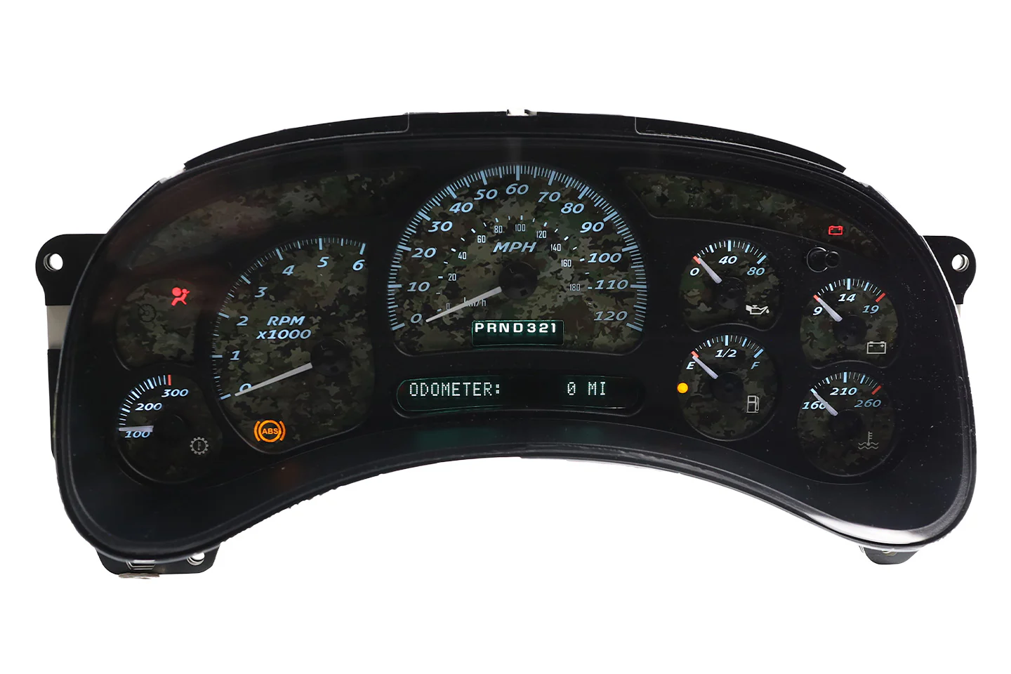 Ridgeline Edition Custom Instrument Cluster Replacement - 2003-2006 Chevy Silverado - Image 2