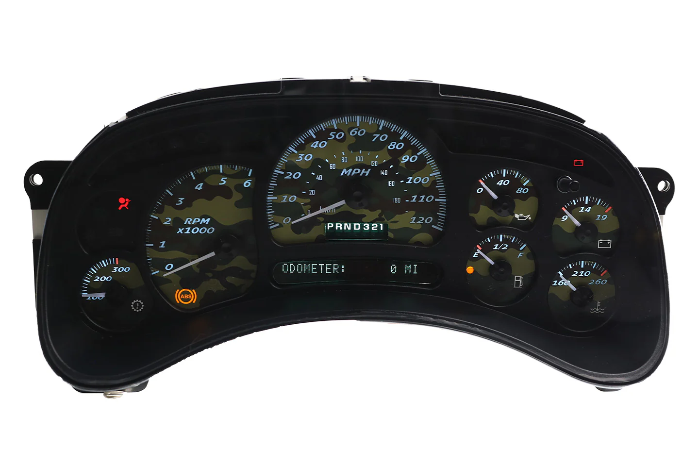 Timberline Edition Custom Instrument Cluster Replacement - 2003-2006 Chevy Silverado - Image 2